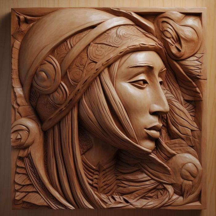 نموذج ثلاثي الأبعاد لآلة CNC 3D Art 